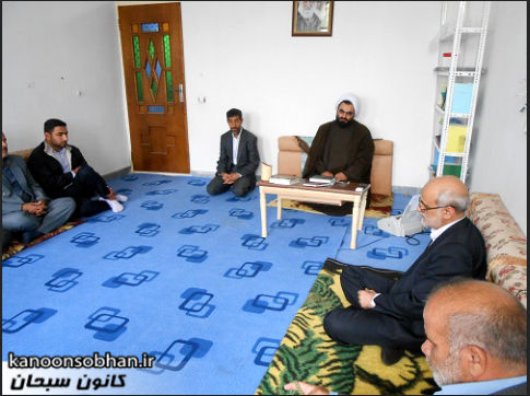 دیدار مسئول نظارت بر انتخابات استان لرستان با امام جمعه رومشکان /تصویری