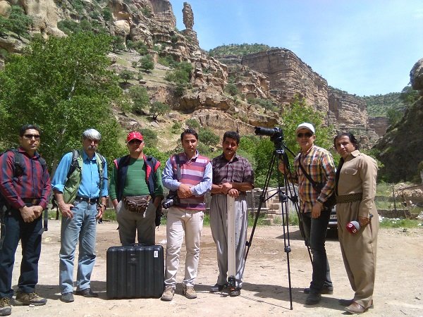 حضور مستند سازان کردستانی در کوهدشت/گردش در تاریخی۱۲هزار ساله/از صورت زغالی «میرملاس» تا «شیرز» فریبا+عکس