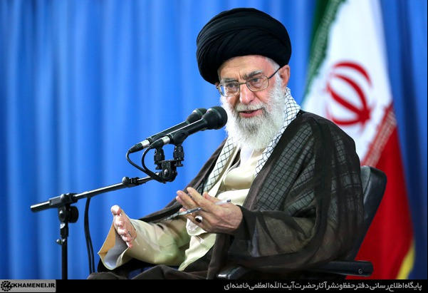 گلایه رهبر معظم انقلاب از عدم شتاب رشد علمی کشور/کاری کنید این شتاب فروکش نکند/هدف تحریم‌ها مسئله‌ی هسته‌ای و حقوق بشر نیست؛مسئله فراتر از اینهاست.