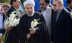 توهین تند روزنامه عربستانی به «زبان اقتدار» رئیس‌جمهور «روحانی»+عکس