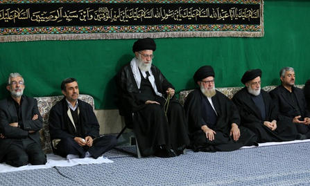 تصاویر مراسم عزاداری محرم 94در حسینیه امام خمینی(ره) با حضور رهبر عظم انقلاب