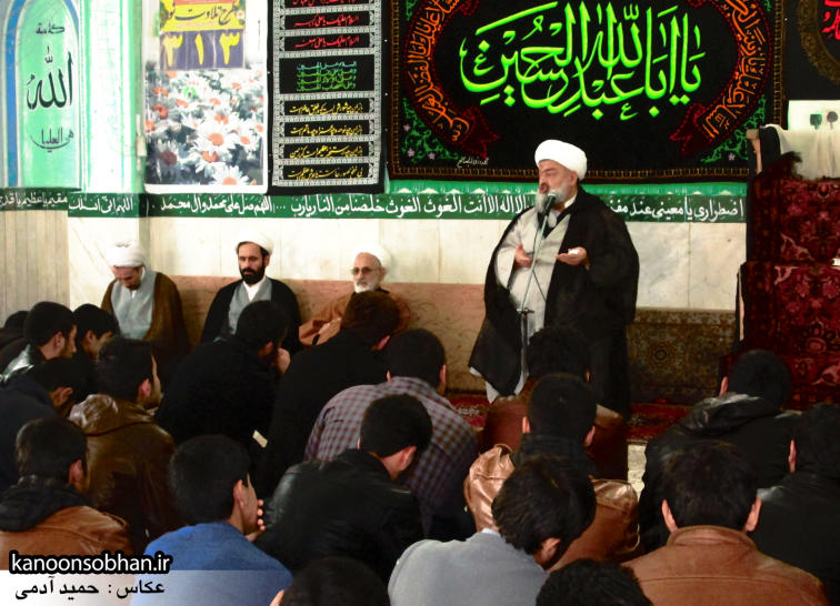 تصاویر سخنرانی حجت الاسلام ادیب یزدی در جمع طلاب کوهدشتی
