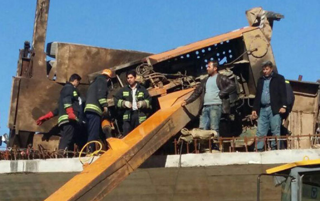 ۲ کشته و یک زخمی در حادثه سقوط بالابر مسجد امام حسین(ع) تهران+جزئیات