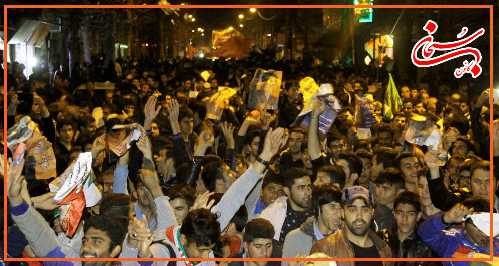 تصاویر سونامی شبانه هواداران علی امامی راد در کوهدشت