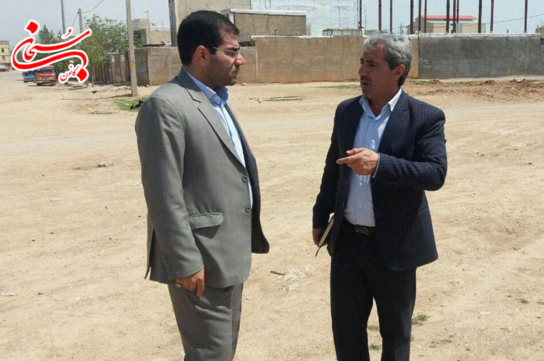 تصاویر بازديد فرماندار كوهدشت از پروژه هاي عمراني سطح شهر