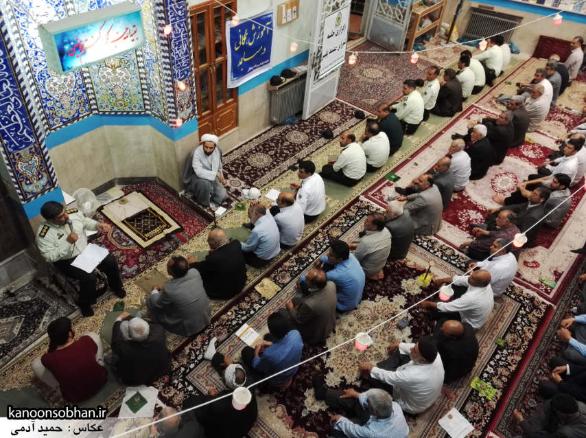 تصاویر جلسه شورای معتمد پلیس در مسجد جامع کوهدشت