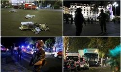 حمله تروریستی به جشن های عید ملی فرانسه/ تاکنون ۸۰ کشته و 130 زخمی+ واکنش ها و تصاویر