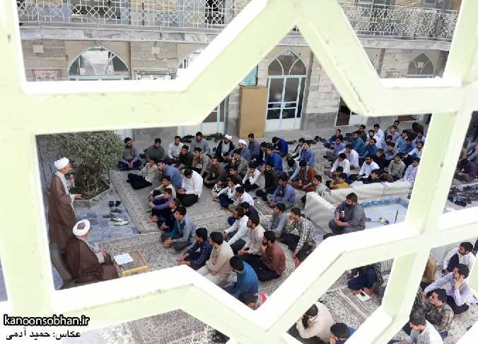 تصاویر بازدید حجت الاسلام والمسلمین میناپور مدیر جدید حوزه های علمیه لرستان از مدرسه علمیه کوهدشت