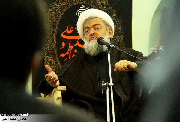 تصاویر سخنرانی حجت الاسلام ادیب یزدی در کوهدشت/شب اول
