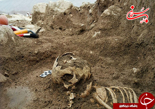 کشف اجساد دوره ساسانیان در کوهدشت لرستان+عکس