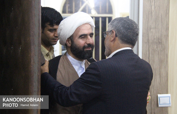 تصاویر دیدار حجت الاسلام خدایی مسئول ستاد مرکزی آیت الله رئیسی در لرستان با فرماندار کوهدشت