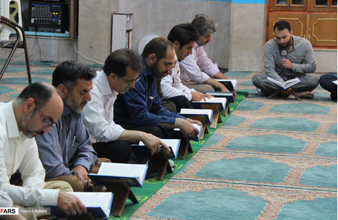 تصاویر مراسم جزء خوانی قرآن در کوهدشت
