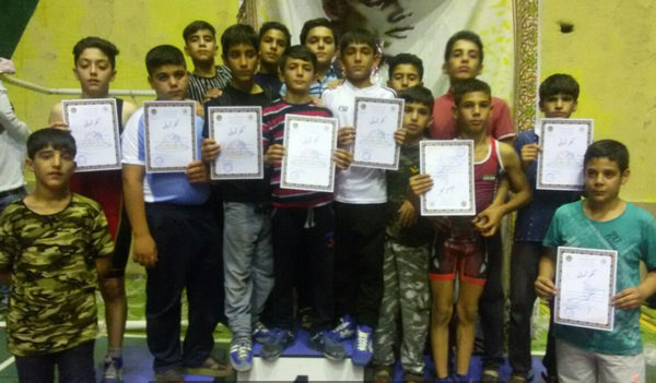 کسب عنوان قهرمانی توسط تیم کشتی فرنگی خردسالان کوهدشت در مسابقات قهرمانی استان لرستان