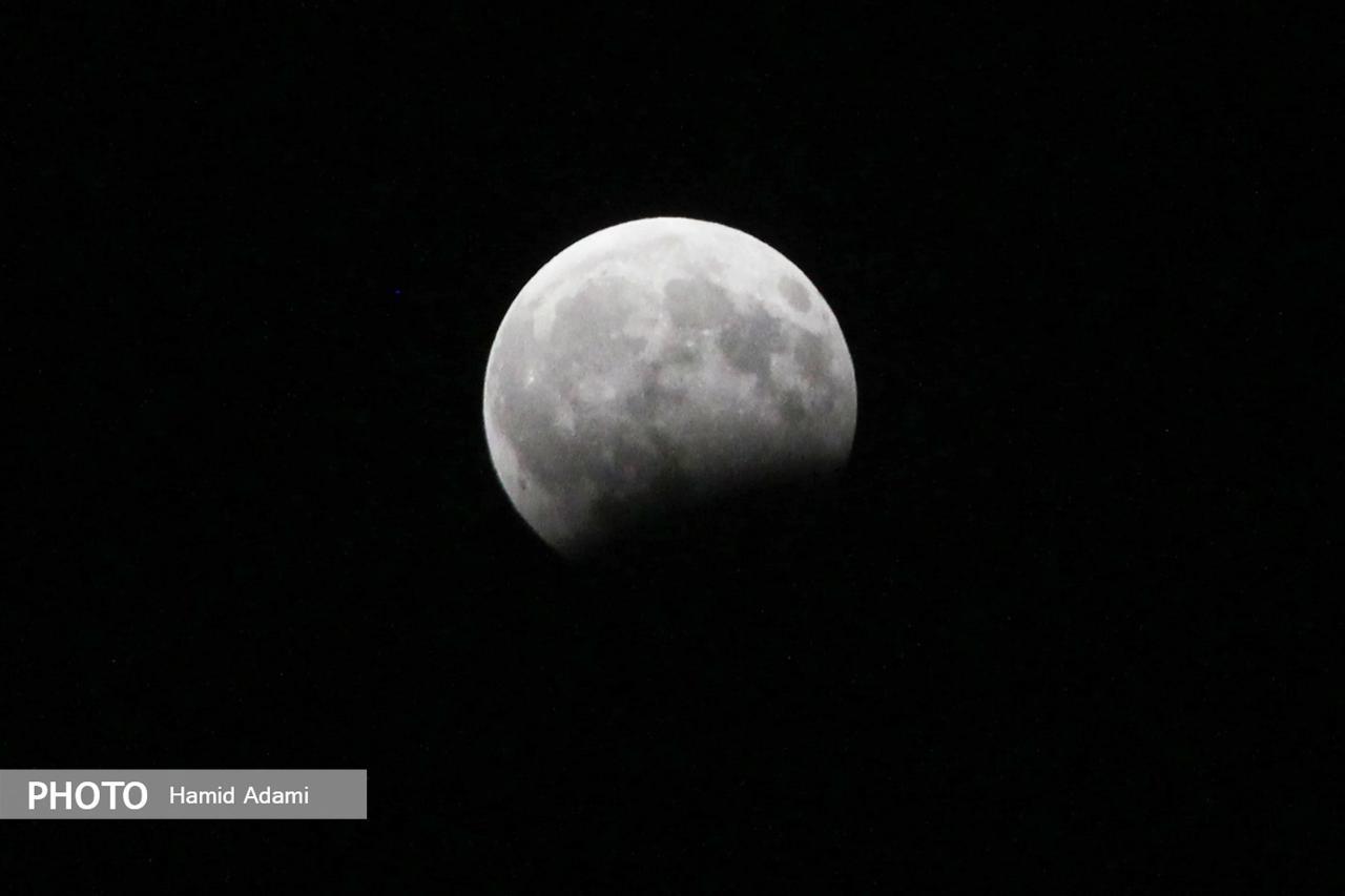تصاویر ماه گرفتگی در کوهدشت لرستان /مرداد96
