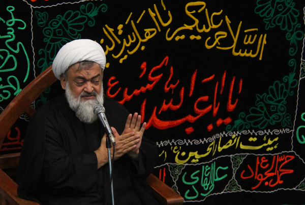 تصاویر شب آخر سخنرانی حجت الاسلام ادیب یزدی در مسجد جامع کوهدشت