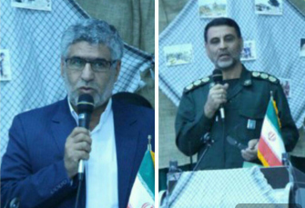 بیرانوند:شهدا برگردن همه ما حق بزرگی دارند./سرهنگ حقی زاده: شهدا مزد اخلاص خود را از پروردگار گرفتند.