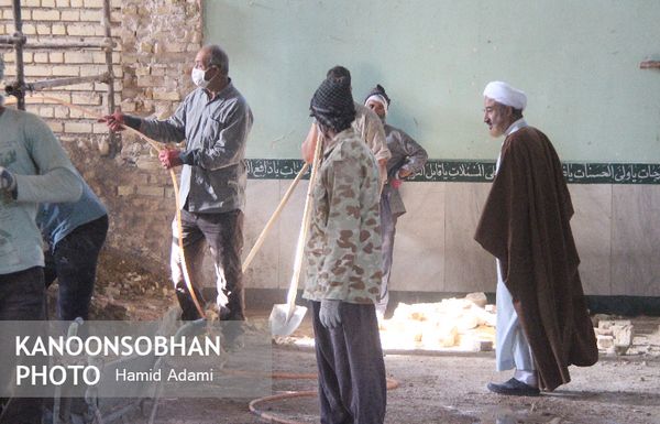 تصاویر بازدید امام جمعه کوهدشت از روند ساخت شبستان جدید مسجد حضرت صاحب الزمان(عج)