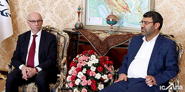 تصاویر دیدار الهیار ملکشاهی با رئیس گروه روابط با ایران در پارلمان اروپا