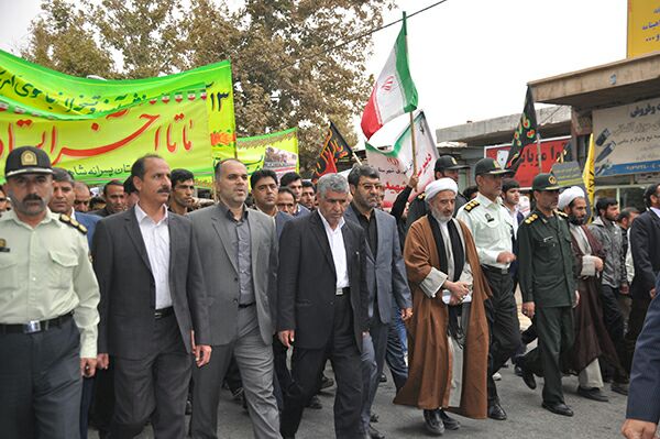 تصاویر راهپیمایی ۱۳ آبان ۹۶ کوهدشت لرستان