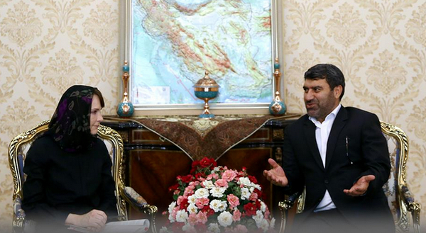 تصاویر دیدار الهیار ملکشاهی با رئیس دفتر کمیساریای عالی حقوق بشر سازمان ملل متحد