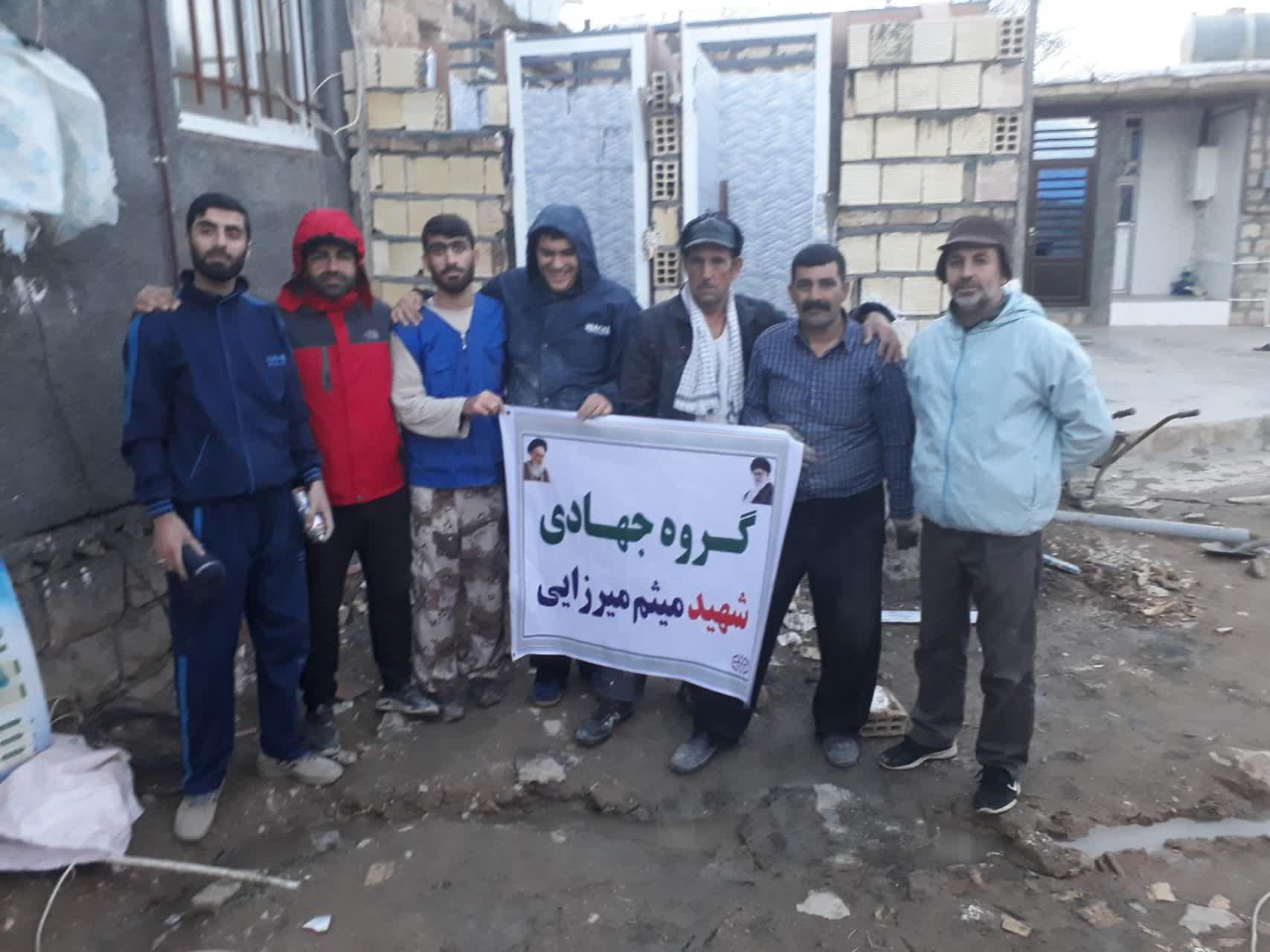 برپایی اردوی جهادی «گروه شهید میثم میرزایی» در روستای کوشکی کوهدشت+تصاویر