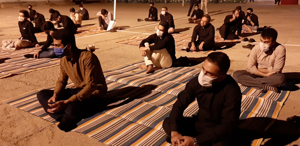 «حسینیه کانون سبحان»| هیئتها الگوی منحصر به فرد رعایت پروتکل های کرونایی برای سایر اجتماع ها+تصاویر