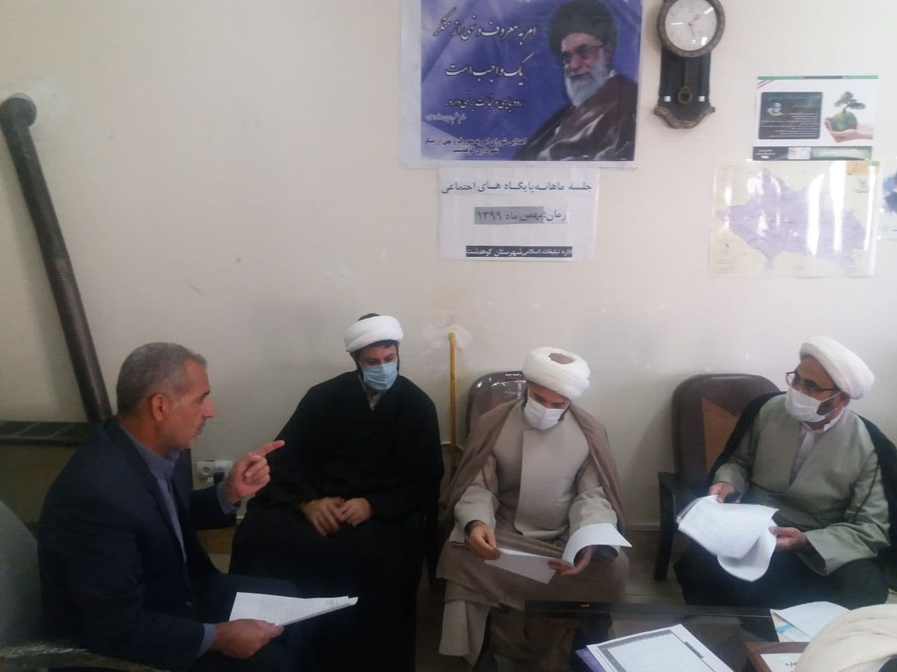 تصاویر برگزاری جلسه پایگاه های اجتماعی اداره تبلیغات اسلامی کوهدشت