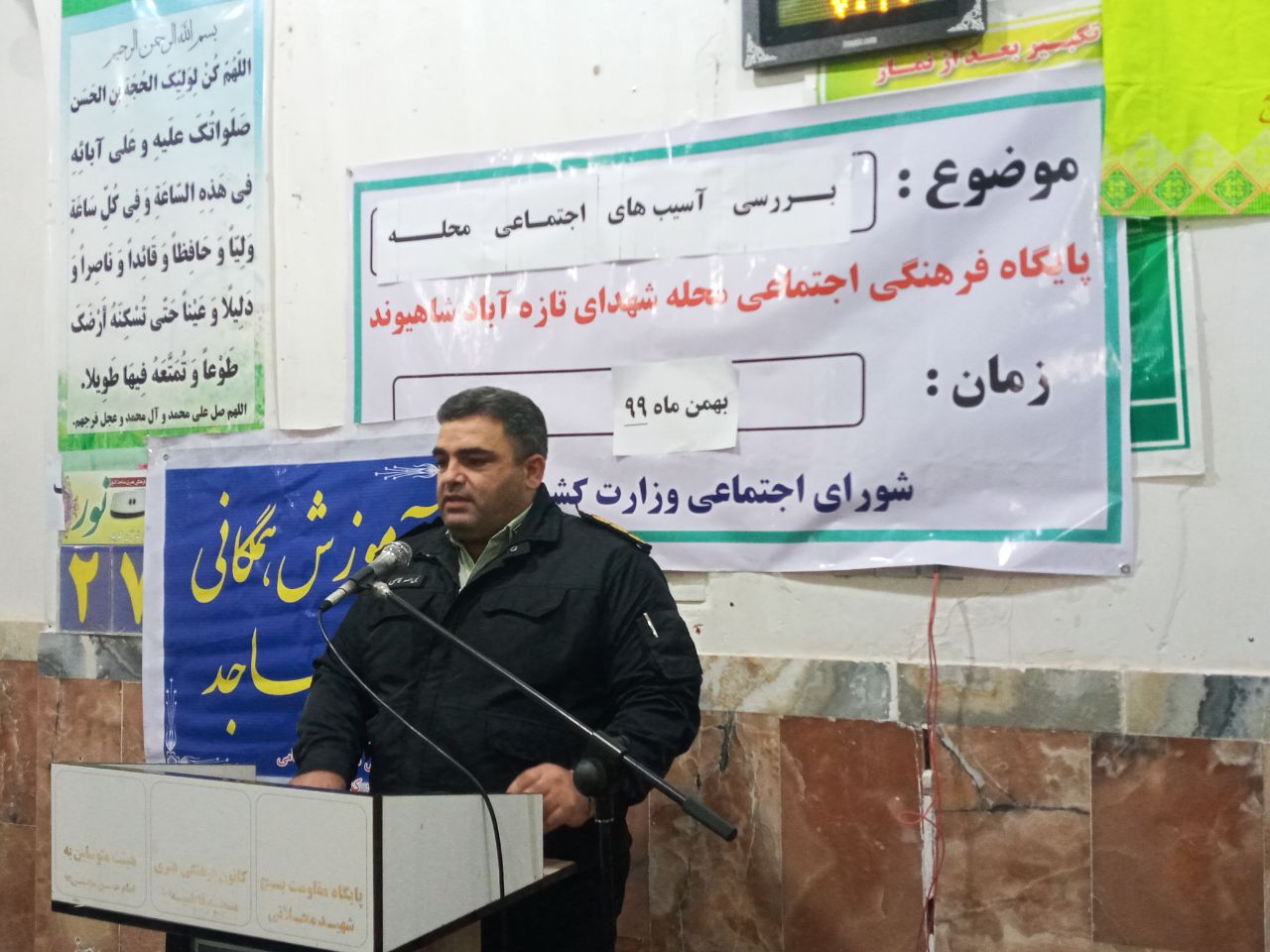 مشارکت اجتماعی و پیشگیری وضعی , محور اقدامات انتظامی در شهرستان کوهدشت