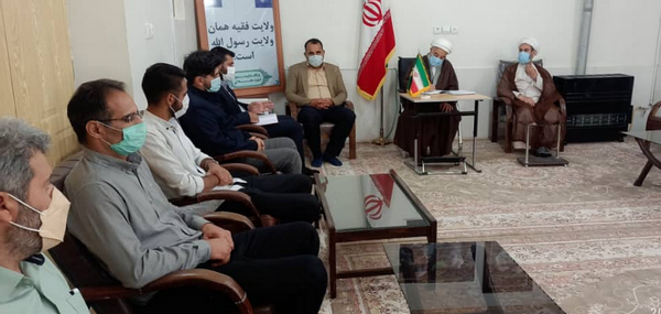 دیدار فعالان جبهه فرهنگی کوهدشت با امام جمعه شهرستان