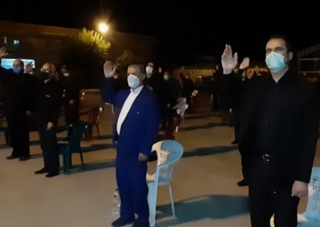 شب پنجم عزاداری محرم هیئت رزمندگان اسلام سپاه کوهدشت