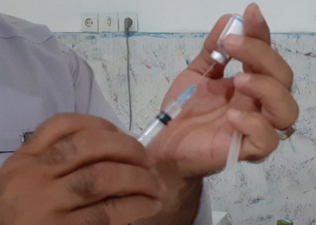 اجرای طرح واکسیناسیون کرونا در کوهدشت