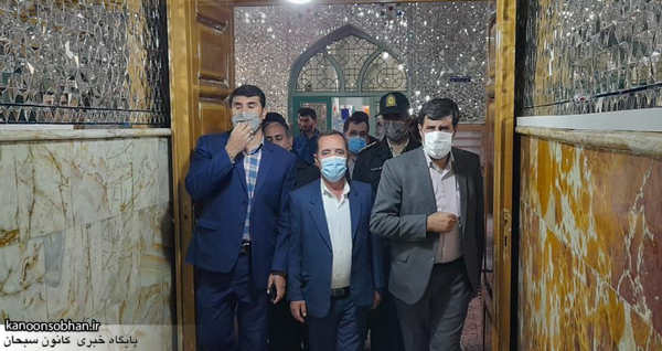 حضور معاون سیاسی استاندار و سرپرست فرمانداری کوهدشت در شهر درب گنبد+ تصاویر