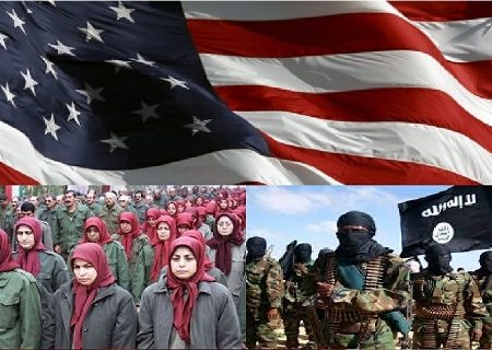 آمریکا به وجود آورنده منافقین و داعش است
