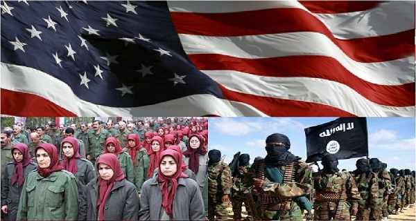 آمریکا به وجود آورنده منافقین و داعش است