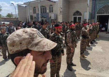 رجزخوانی حماسی بسیجی کوهدشتی