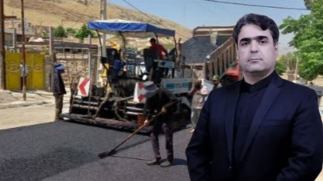 اجرای نهضت آسفالت درشهر درب گنبد