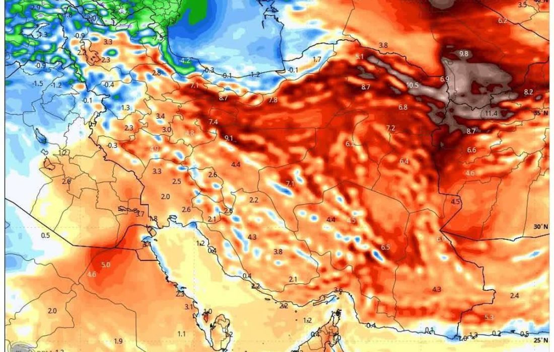 گرمای فرانرمال» همچنان مهمان جو لرستان