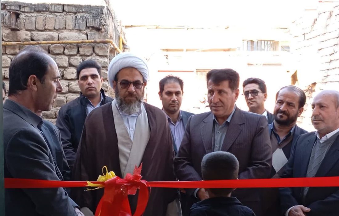 افتتاح منازل مددجویی در دهه فجر شهرستان کوهدشت