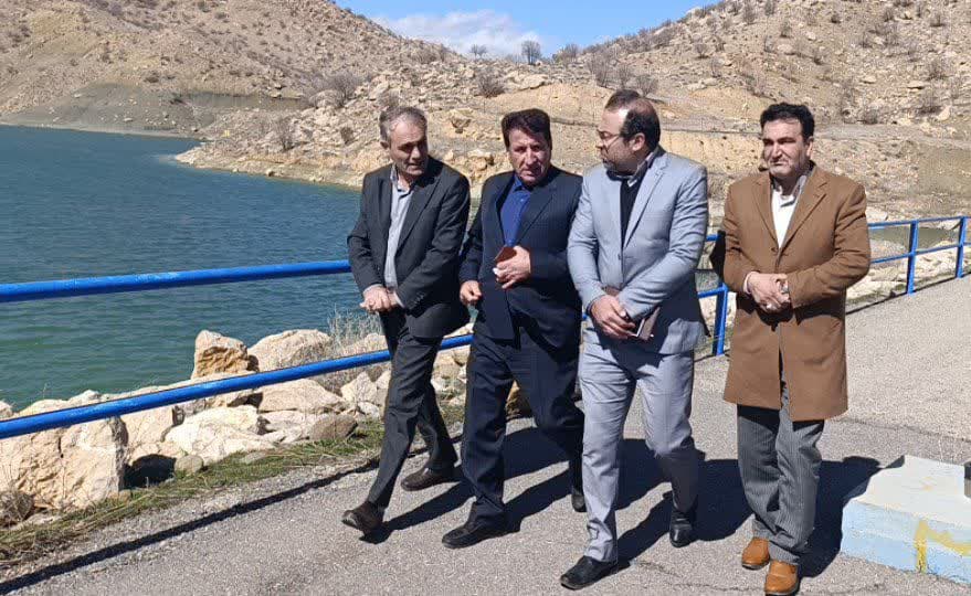 بازدید فرماندار کوهدشت از سد هاله و تاکید بر توسعه گردشگری