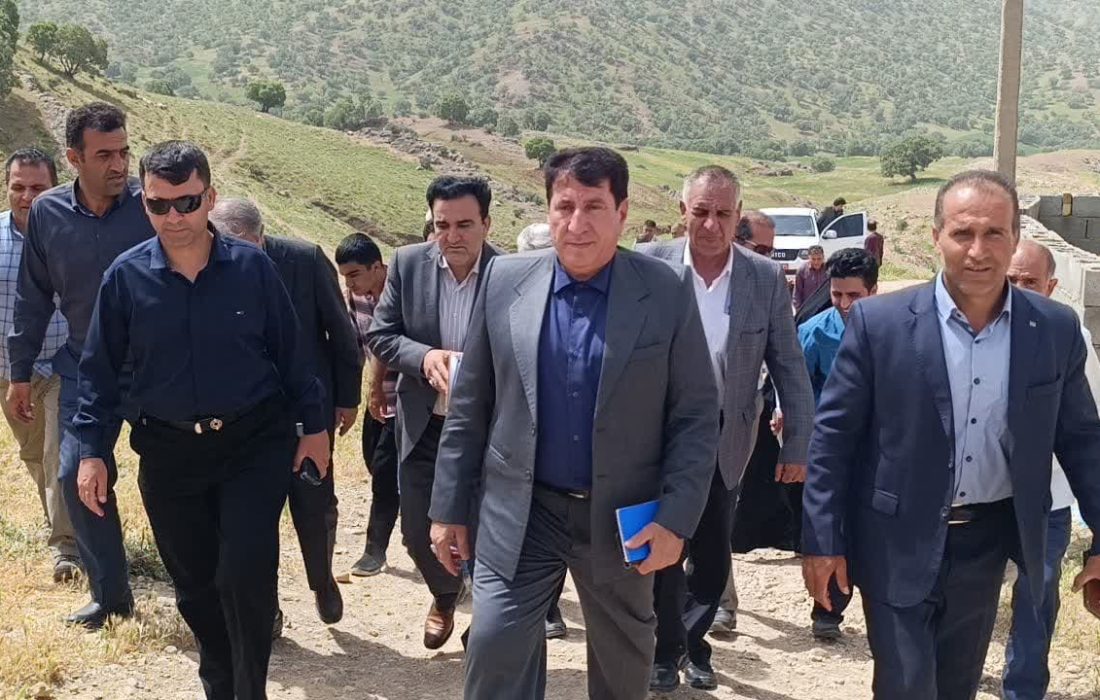 آبرسانی به باغات روستای چهارقلعه