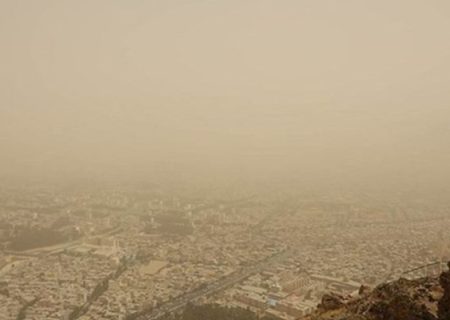 حاکمیت پدیده گرد و غبار در لرستان
