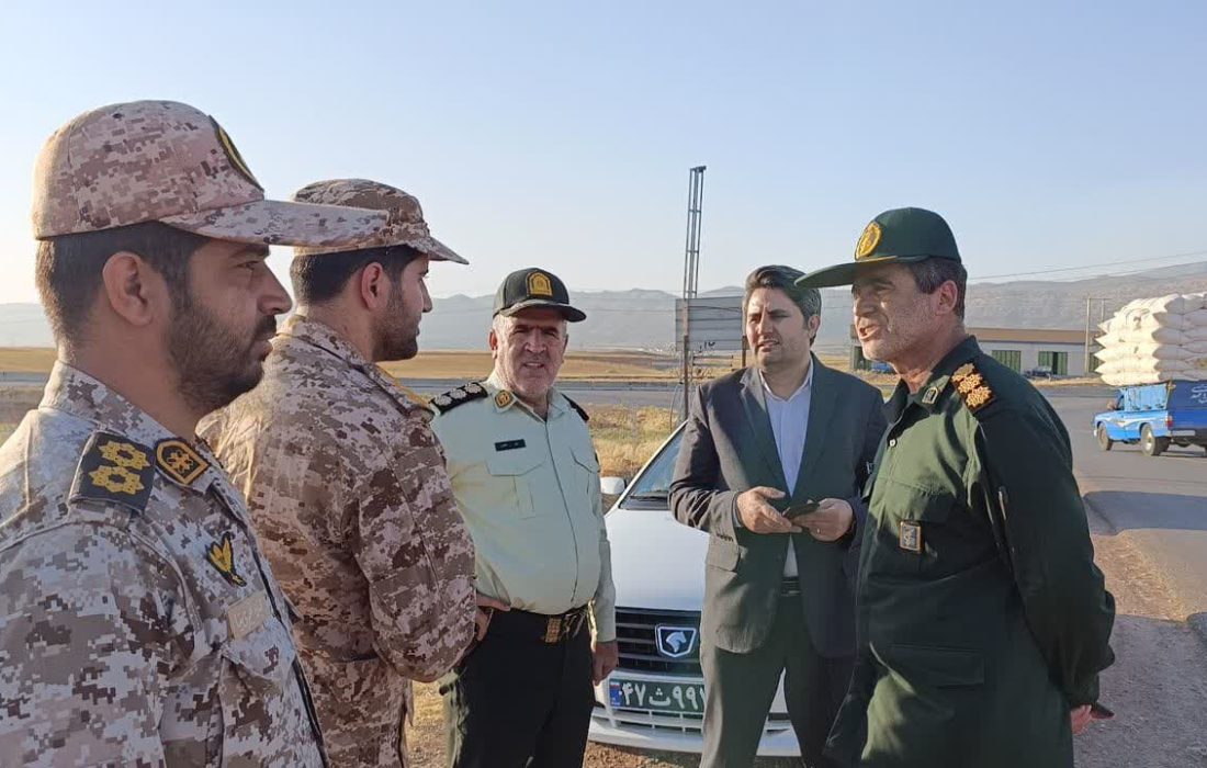 بازدید فرماندهی سپاه کوهدشت از ایست بازرسی