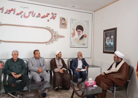 کمیته اربعین کوهدشت در دیدار امام جمعه شهرستان