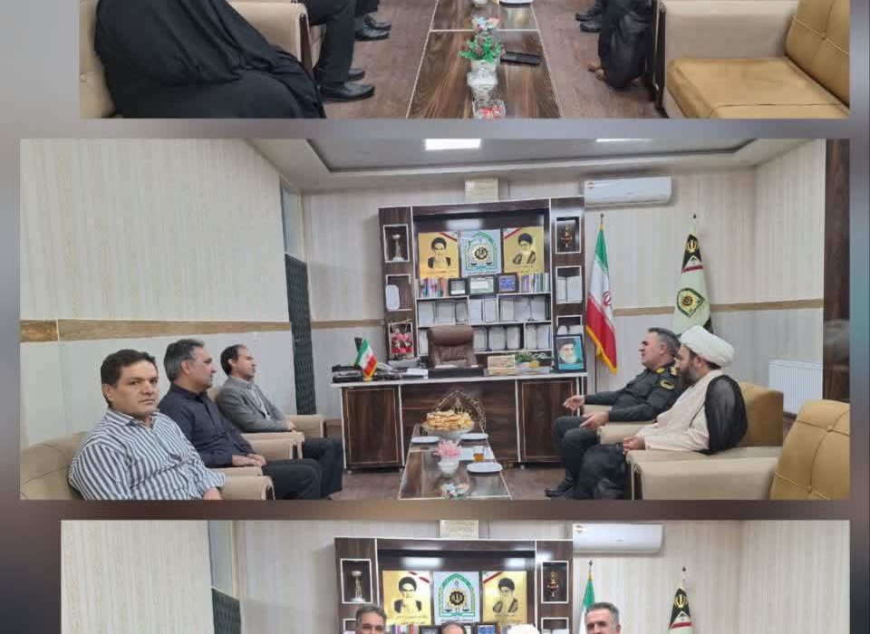دیدار مسئولان پیام نور کوهدشت با فرماندهی انتظامی شهرستان