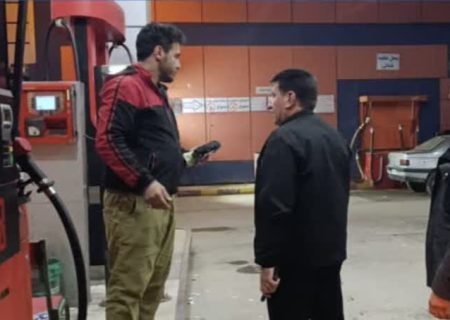 سرکشی شبانه فرماندار کوهدشت از جایگاه‌های توزیع سوخت