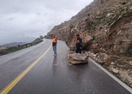 مدیریت بحران و راهداری کوهدشت در آماده‌باش کامل