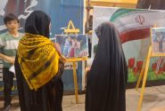 برپایی نمایشگاه عکس همسنگران کوچک در کوهدشت
