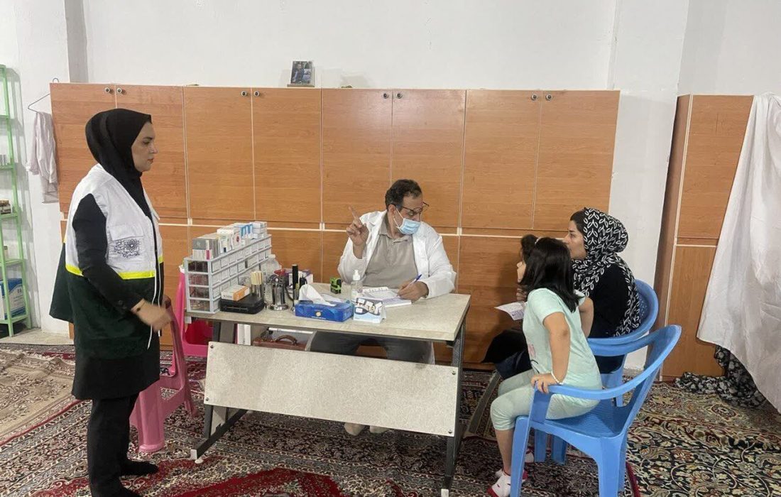 ارائه خدمات پزشکی و دارویی رایگان به ۱۲۰ روستایی ریکا در کوهدشت