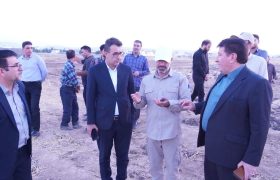 بازدید مسئولان از محل آماده‌سازی عملیات نصر چهار