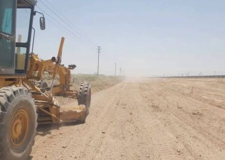 حریم جاده خروجی کوهدشت پاکسازی شد
